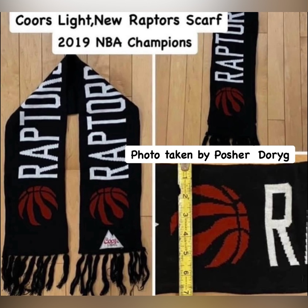 New Coors Light Raptors Scarf